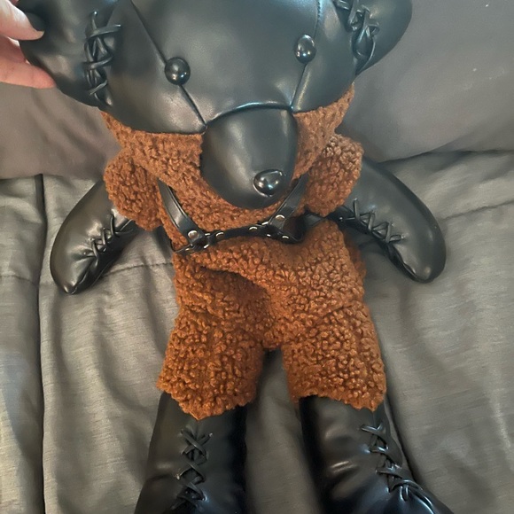 DOLLS KILL Dom Teddy Backpack - Picture 3 of 11